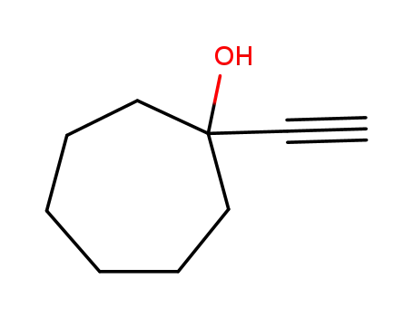Molecular Structure of 2809-78-1 (1-ETHYNYL-1-CYCLOHEPTANOL)
