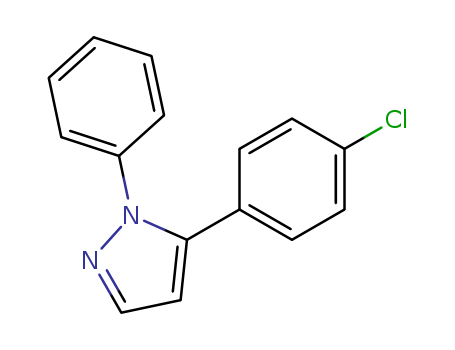 5-(4-chlorophenyl)-1-phenylpyrazole