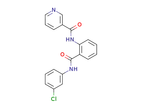 <i>N</i>-(3-chloro-phenyl)-2-nicotinoylamino-benzamide