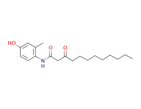 N-(4-hydroxy-2-methylphenyl)-3-oxododecanoyl amide