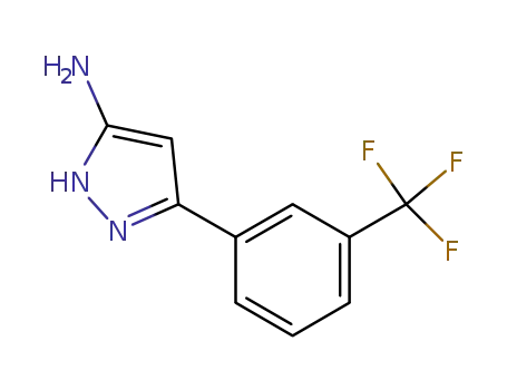 5-(3-트리플루오로메틸-페닐)-2H-피라졸-3-일라민