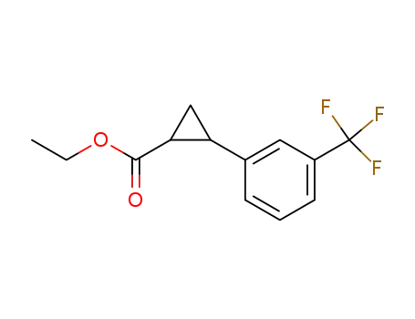 2-(3-trifluoromethyl-phenyl)-cyclopropanecarboxylic acid ethyl ester