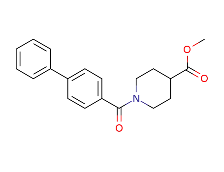 methyl 1-(biphenyl-4-ylcarbonyl)piperidine-4-carboxylate