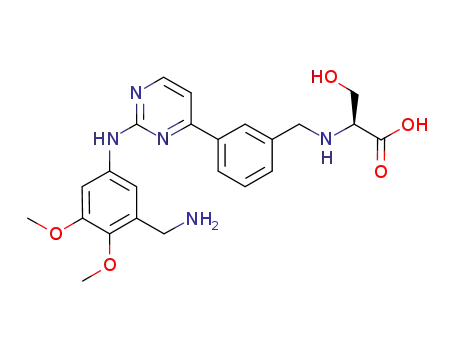 C<sub>23</sub>H<sub>27</sub>N<sub>5</sub>O<sub>5</sub>