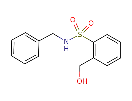 N-benzyl o-hydroxymethylbenzenesulfonamide
