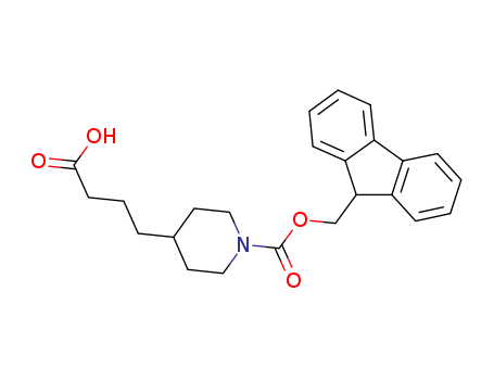 4-(1-(((9H-Fluoren-9-yl)methoxy)carbonyl)piperidin-4-yl)butanoic acid