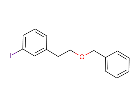 1-[2-(benzyloxy)ethyl]-3-iodobenzene