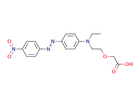 2-(2-(ethyl(4-((4-nitrophenyl)diazenyl)phenyl)amino)ethoxy)acetic acid