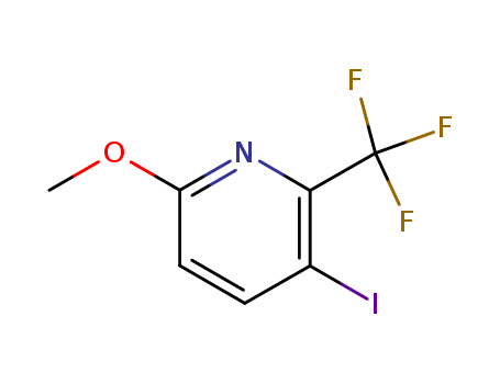 3-IODO-6-METHOXY-2-TRIFLUOROMETHYL-PYRIDINE