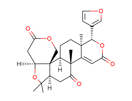 4H,6H,8H-Pyrano[4',3':3,3a]isobenzofuro[5,4-f][2]benzopyran-4,11,13(7H,14H)-trione,9-(3-furanyl)-1,2a,3,6b,8a,9,12b,14a-octahydro-1,1,8a,12b-tetramethyl-,(2aS,6aR,6bR,8aR,9R,12bR,14aR)- (9CI)