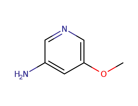 Molecular Structure of 64436-92-6 (5-Methoxy-pyridin-3-ylamine)