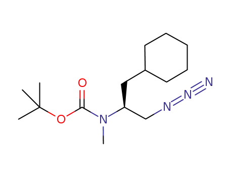 1,1-dimethylethyl [(1S)-2-azido-1-(cyclohexylmethyl)ethyl]methylcarbamate