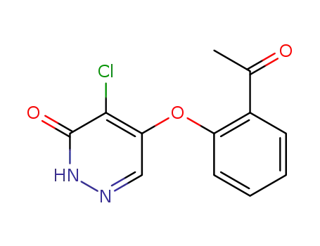 5-(2-acetyl-phenoxy)-4-chloro-2H-pyridazin-3-one