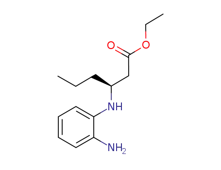 (S)-3-(2-amino-phenylamino)-hexanoic acid ethyl ester