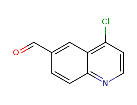 6-Quinolinecarboxaldehyde, 4-chloro-