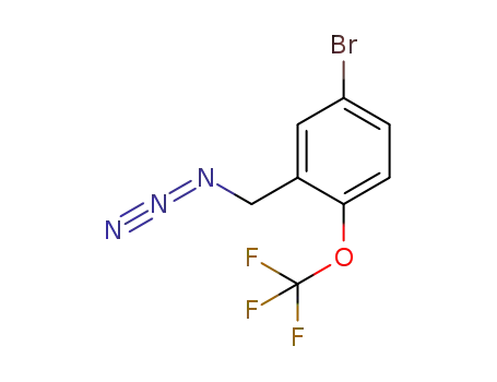 5-bromo-2-(trifluoromethoxy)benzyl azide