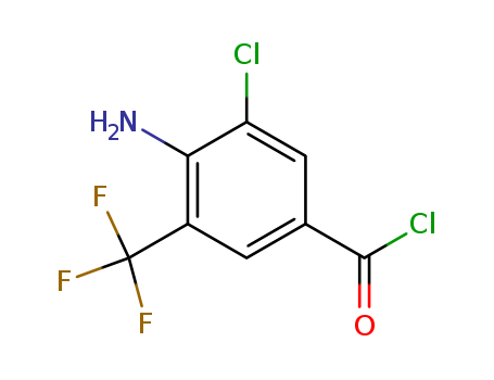 Benzoyl chloride,4-amino-3-chloro-5-(trifluoromethyl)-