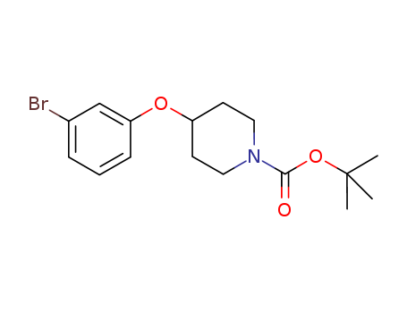 tert-Butyl 4-(3-bromophenoxy)piperidine-1-carboxylate