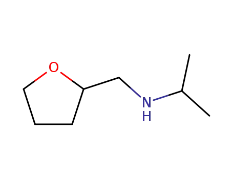 Molecular Structure of 5064-46-0 (ISOPROPYL-(TETRAHYDRO-FURAN-2-YLMETHYL)-AMINE)