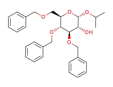 isopropyl 3,4,6-tri-O-benzyl-α-D-glucopyranoside