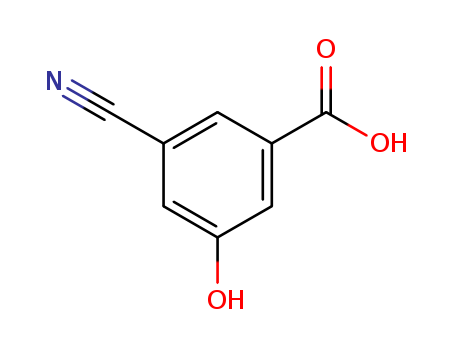 BENZOIC ACID, 3-CYANO-5-HYDROXY