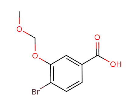 4-bromo-3-(methoxymethoxy)benzoic acid