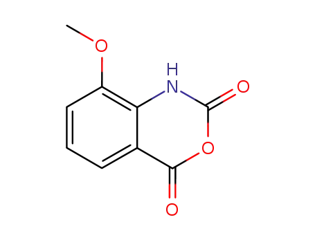 Molecular Structure of 34954-65-9 (3-METHOXY-ISATOIC ANHYDRIDE)