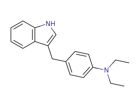 4-[(1H-indol-3-yl)methyl]-N,N-diethylbenzenamine