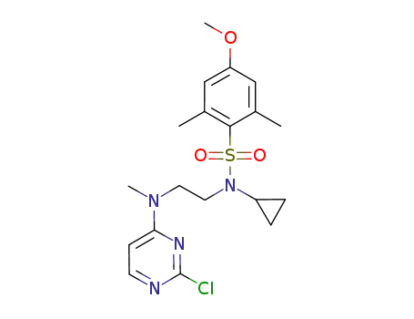 C<sub>19</sub>H<sub>25</sub>ClN<sub>4</sub>O<sub>3</sub>S