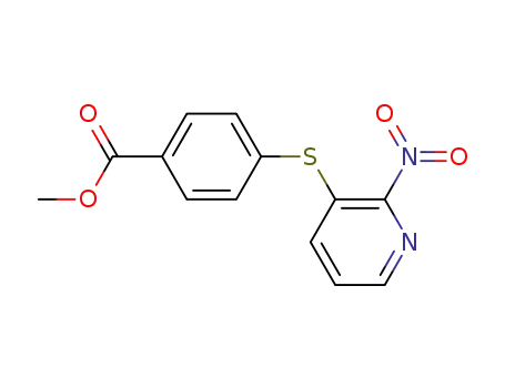 methyl 4-(2-nitropyridin-3-ylthio)benzoate