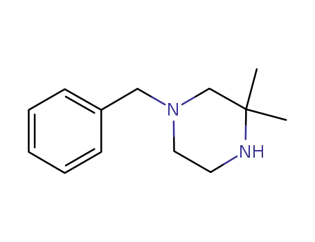 Molecular Structure of 674791-95-8 (1-Benzyl-3,3-diMethylpiperazine)