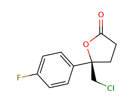 5-(chloromethyl)-5-(4-fluorophenyl)dihydrofuran-2(3H)-one