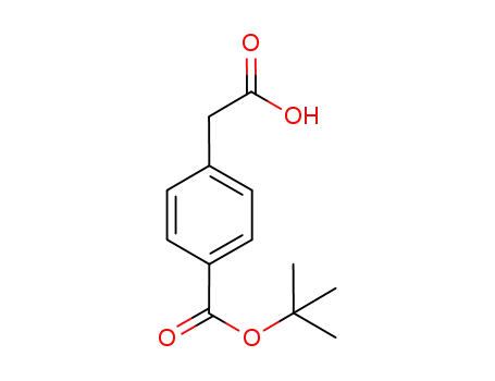 Molecular Structure of 732308-82-6 (2-(4-(tert-butoxycarbonyl)phenyl)acetic acid)
