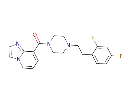 (4-(2,4-difluorophenethyl)piperazin-1-yl)(imidazo[l,2-α]pyridin-8-yl)methanone