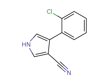 4- (2- 클로로 페닐) -1H- 피롤 -3- 카보 니트릴