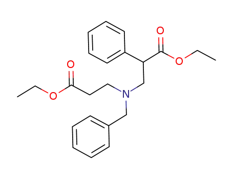 3-[benzyl-(2-ethoxycarbonyl-ethyl)-amino]-2-phenyl-propionic acid ethy ester