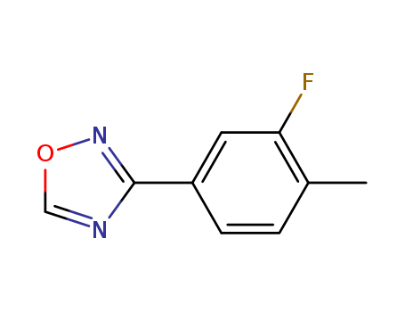 1,2,4-Oxadiazole, 3-(3-fluoro-4-Methylphenyl)-