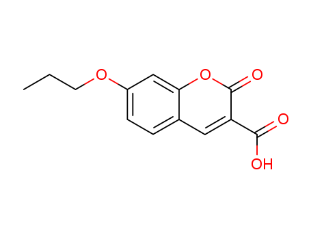 2-oxo-7-propoxy-2H-chromene-3-carboxylic acid(SALTDATA: FREE)