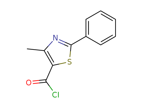 4-Methyl-2-phenyl-1,3-thiazole-5-carbonyl chloride  CAS NO.54001-18-2