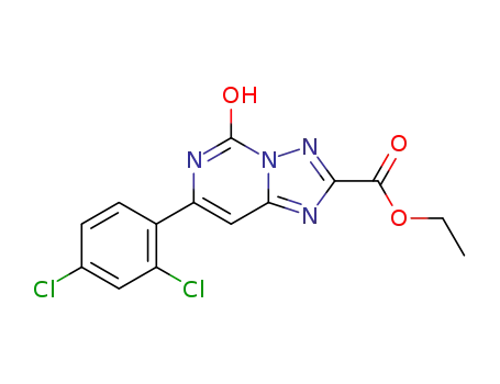 ethyl 7-(2,4-dichlorophenyl)-5-hydroxy-[1,2,4]triazolo[1,5-c]pyrimidine-2-carboxylate