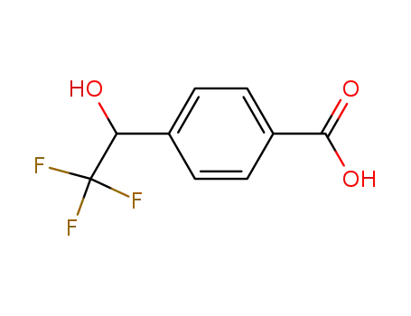 4-(2,2,2-trifluoro-1-hydroxyethyl)benzoic acid