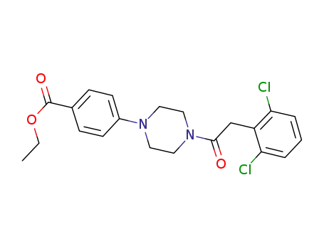 Molecular Structure of 1092069-59-4 (C<sub>21</sub>H<sub>22</sub>Cl<sub>2</sub>N<sub>2</sub>O<sub>3</sub>)