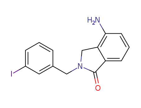 4-amino-2-(3-iodobenzyl)isoindolin-1-one