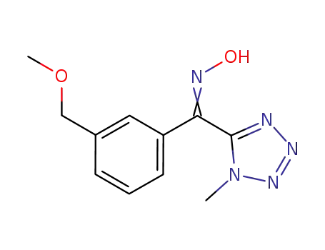 N-hydroxy-1-[3-(methoxymethyl)phenyl]-1-(1-methyl-1H-tetrazol-5-yl)methanimine