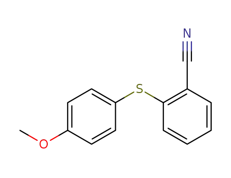 2-((4-methoxyphenyl)thio)benzonitrile