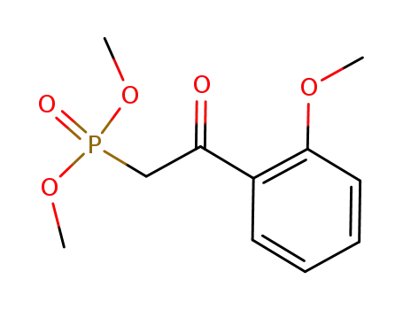 Molecular Structure of 918874-30-3 (dimethyl [2-(2-methoxyphenyl)-2-oxoethyl]phosphonate)