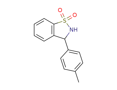 3-(4-methylphenyl)-2,3-dihydro-1,2-benzisothiazole 1,1-dioxide