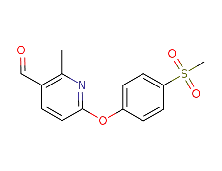 2-메틸-6-(4-(메틸술포닐)페녹시)니코틴알데히드