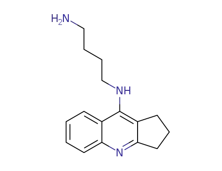 N<sup>1</sup>-(2,3-dihydro-1H-cyclopenta[b]quinolin-9-yl)butane-1,4-diamine