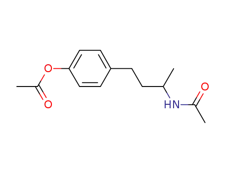 Molecular Structure of 1204484-14-9 (4-(3-acetylaminobutyl)phenyl acetate)